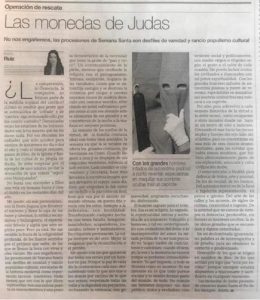 Rocío Ruiz, "Las Monedas de Judas"