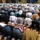 Musulmanes durante el Ramadán en Badalona, en una foto de archivo